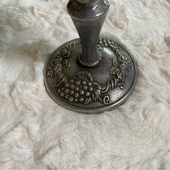 Carson Statesmetal Pewter Goblet Chalice Grape Bunch Cup Wine Medieval Decor - Picture 4 of 6